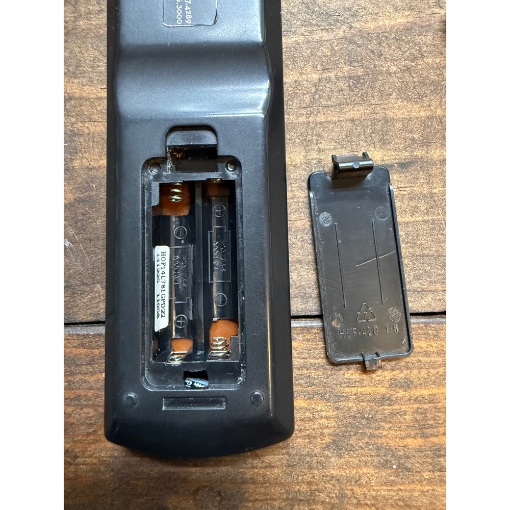 Insignia TV Remote Control OS NS-RC4NA-16 Replacement Black Genuine NS-RC4NA-16 - Picture 4 of 4